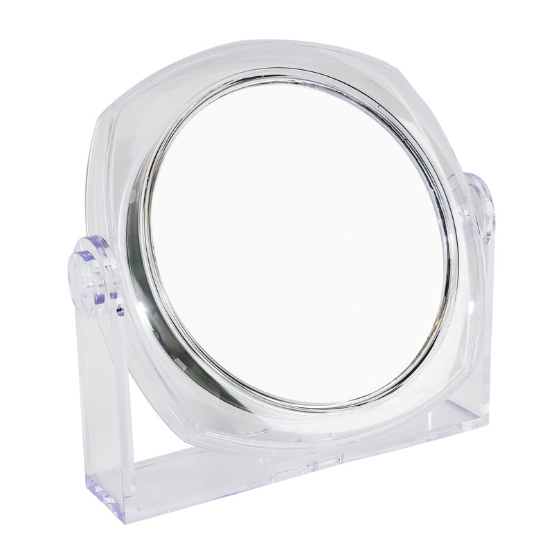 Ebern Designs Alexeah Round Floor Mirror Wayfair